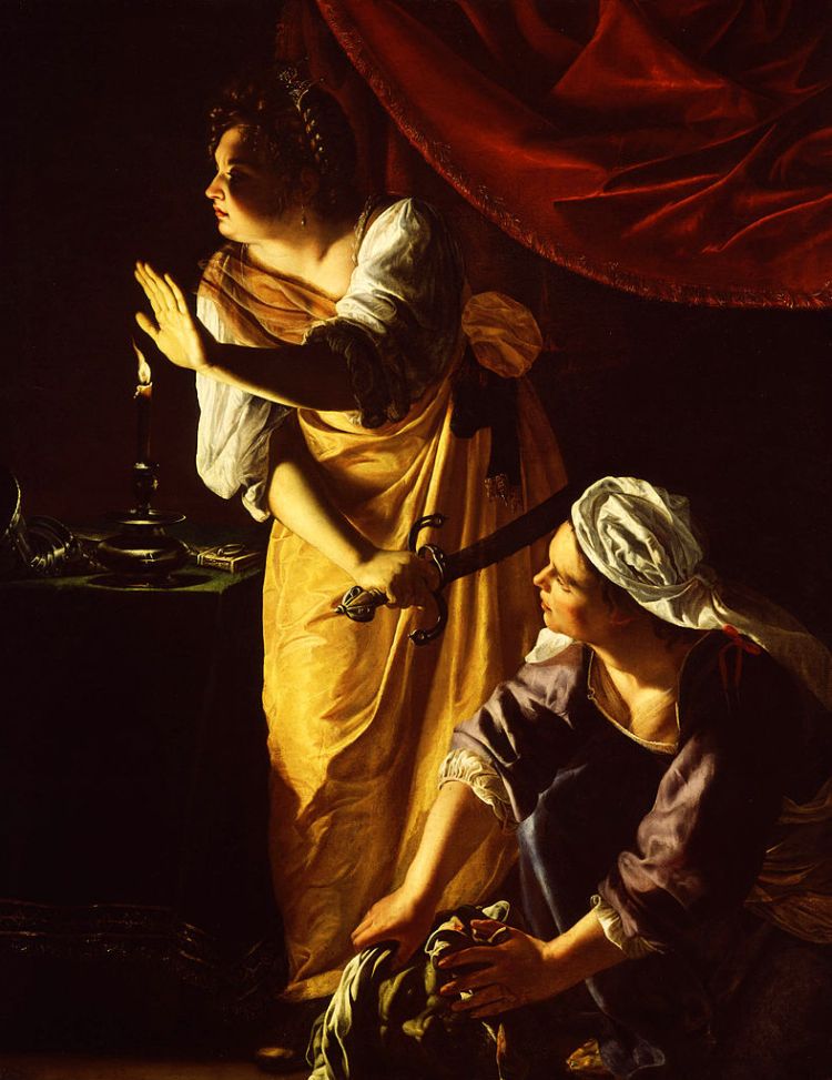 Gentileschi, Judith and her maidservant
