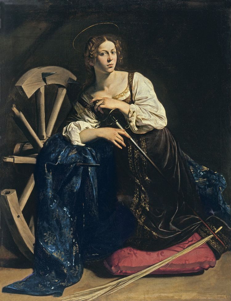 Caravaggio St Catherine