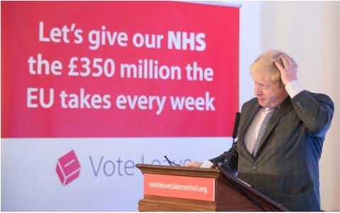 Boris Johnson, lying
